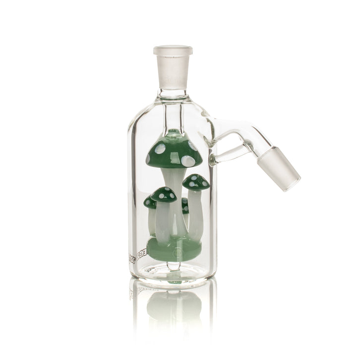 Red Eye Glass 14mm 45 Degree Amanita Ash Catcher