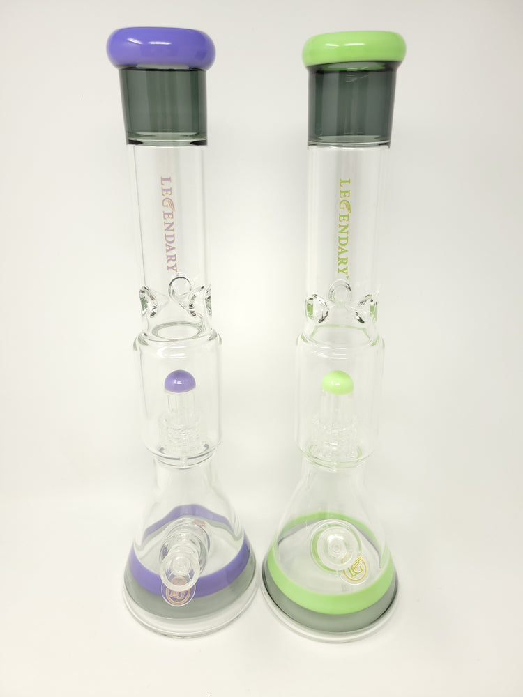 17" Multi Color Showerhead Beaker
