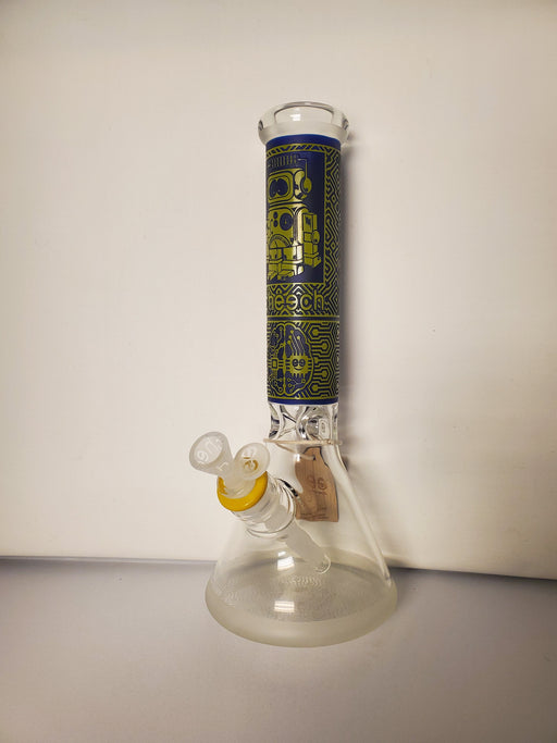 14" Space Ship Sandblast Beaker