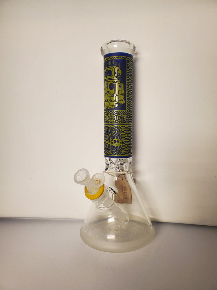 14" Space Ship Sandblast Beaker