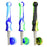 Silicone Vapor Straw w/ 14mm Titanium Tip - 6.5" / Colors Vary