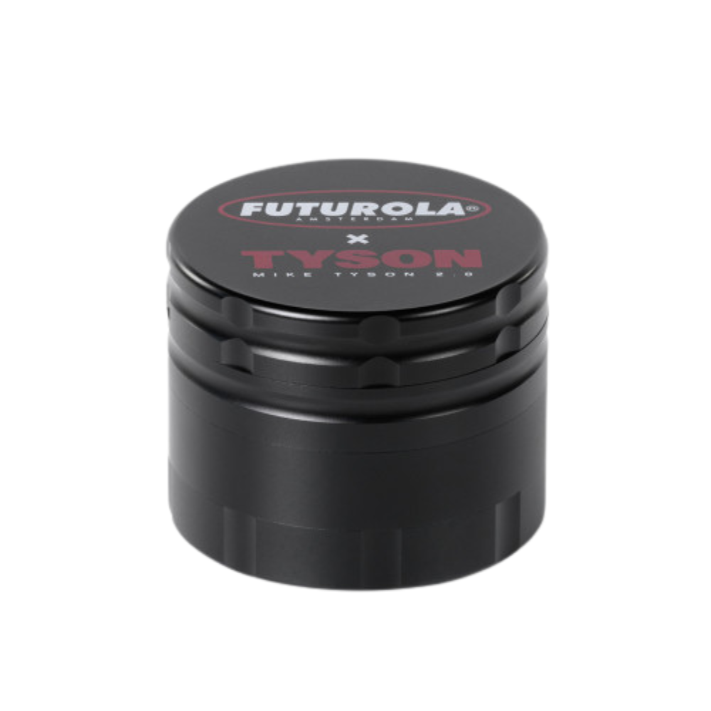 Futurola X Tyson 2.0 60mm 4pc Grinder - Large (Black)