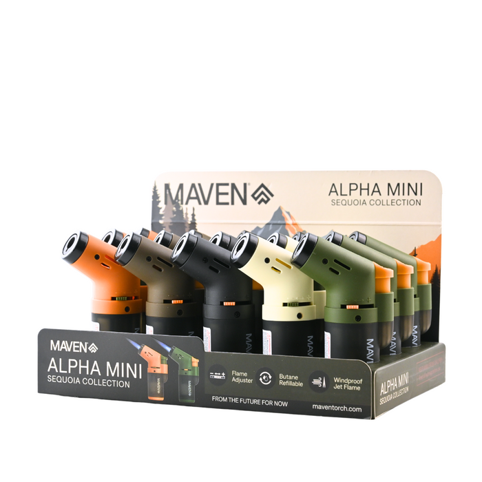 Maven Alpha Mini Sequoia Collection Lighter - Each