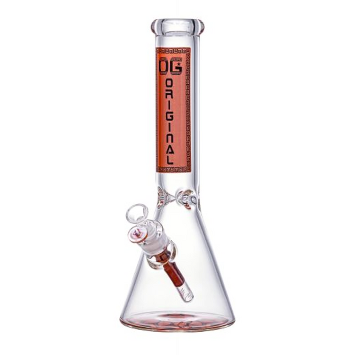 14" 7mm OG Original Coloured Sticker Beaker