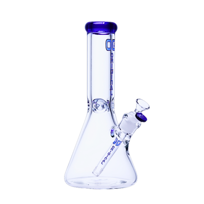 12" 9mm OG Original Crystal Clear Beaker