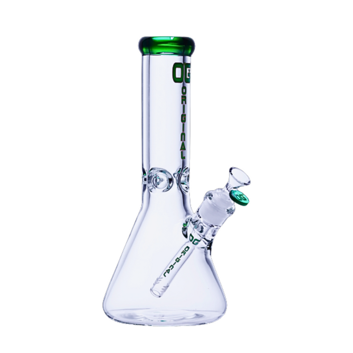 12" 9mm OG Original Crystal Clear Beaker
