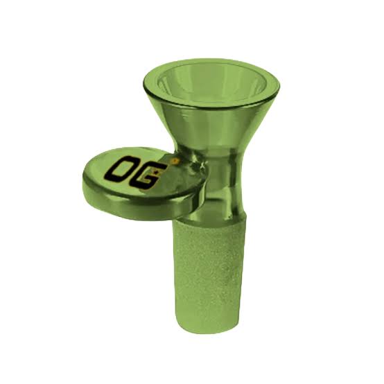 14mm OG Original Plain Bowl - Green