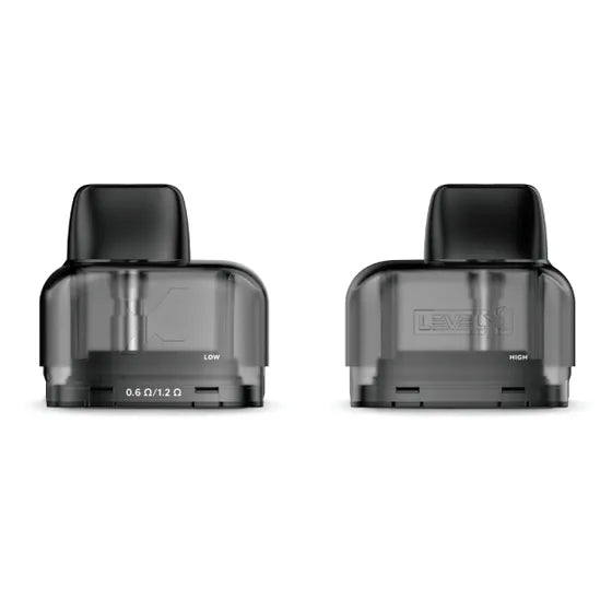 Level X Refillable Dual Coil Pod 5.5mL 0.6/1.2ohm