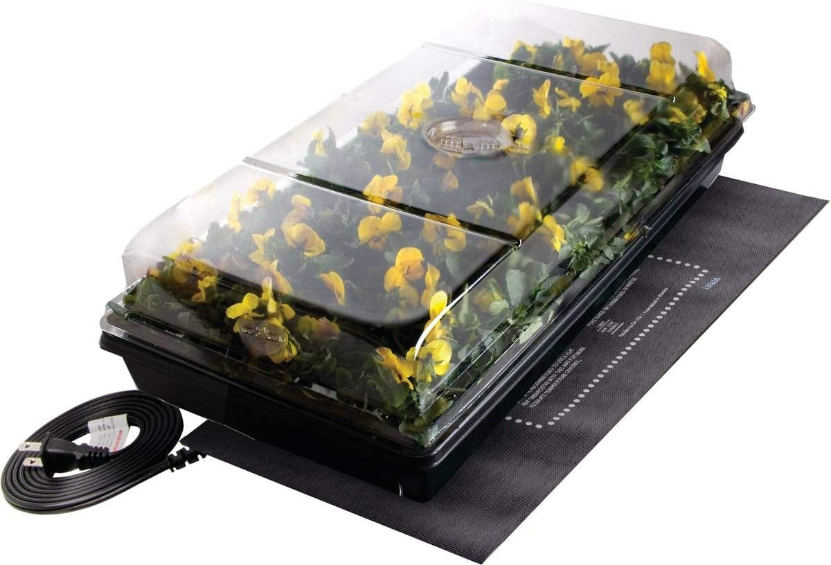 Hydrofarm Germination Station w/Heat Mat, 72-Cell Pk 2" Dome