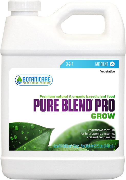 Botanicare Pure Blend Pro Grow 1 Quart