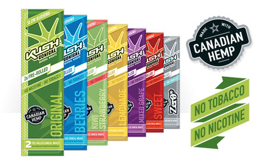 Kush Cones Hemp Wraps
