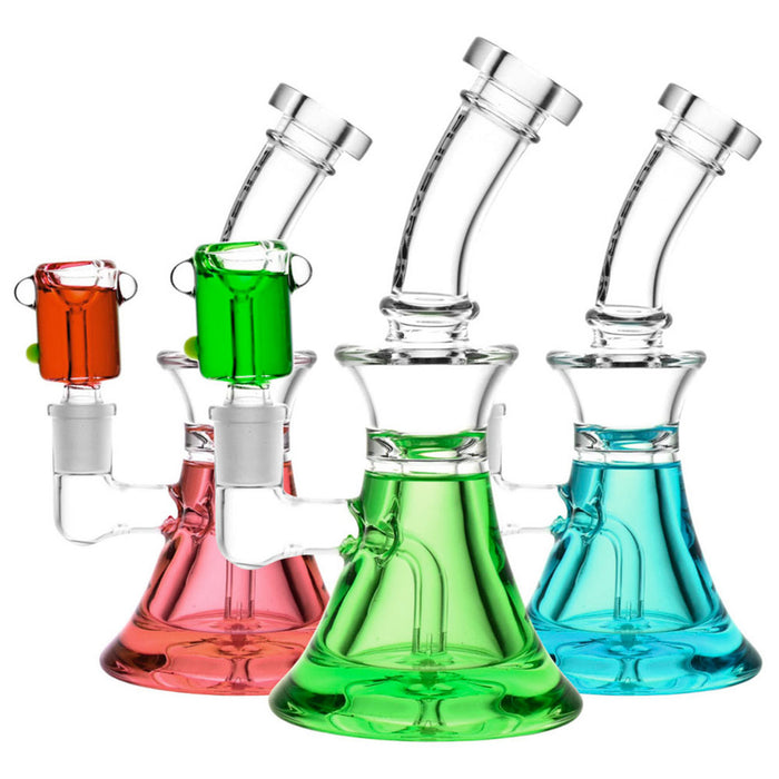 Pulsar 8" Freezable Glycerin Rig with Matching Bowl