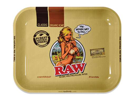 RAW Girl Rolling Tray