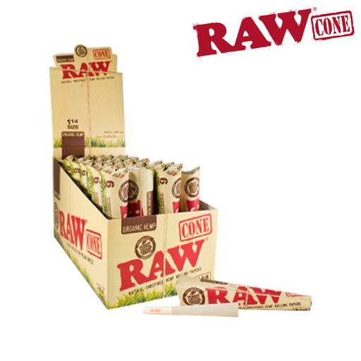 Raw Organic Pre-Rolled Cone 1 1/4