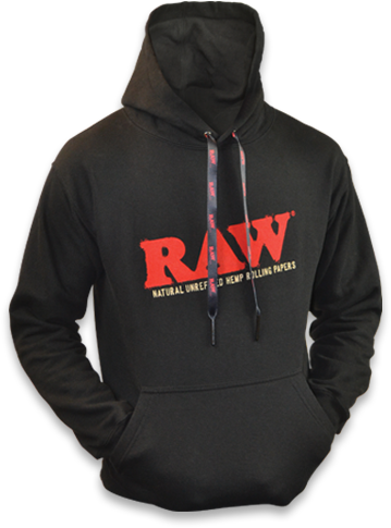 Raw Hoodie Black